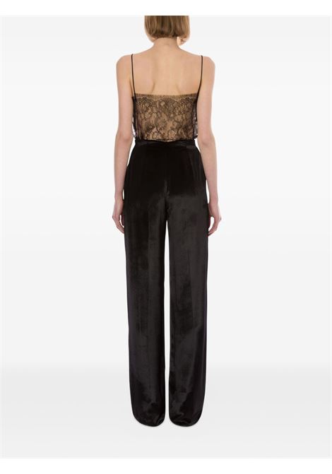 Top in pizzo in nero Alberta ferretti - donna ALBERTA FERRETTI | 081066200555
